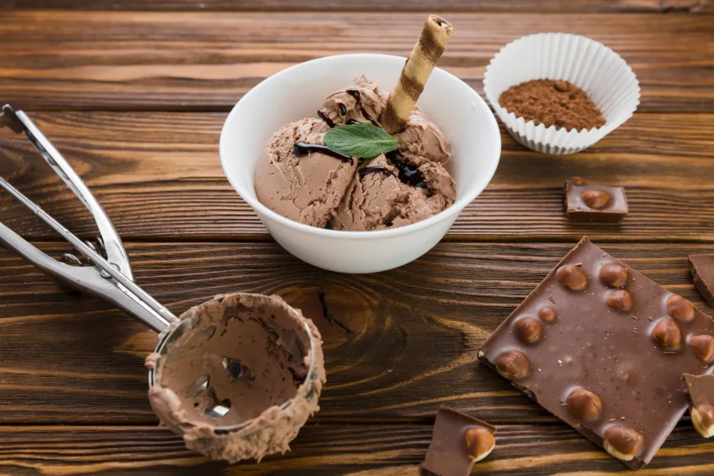 Helado De Café Con Chocolate Y Baileys