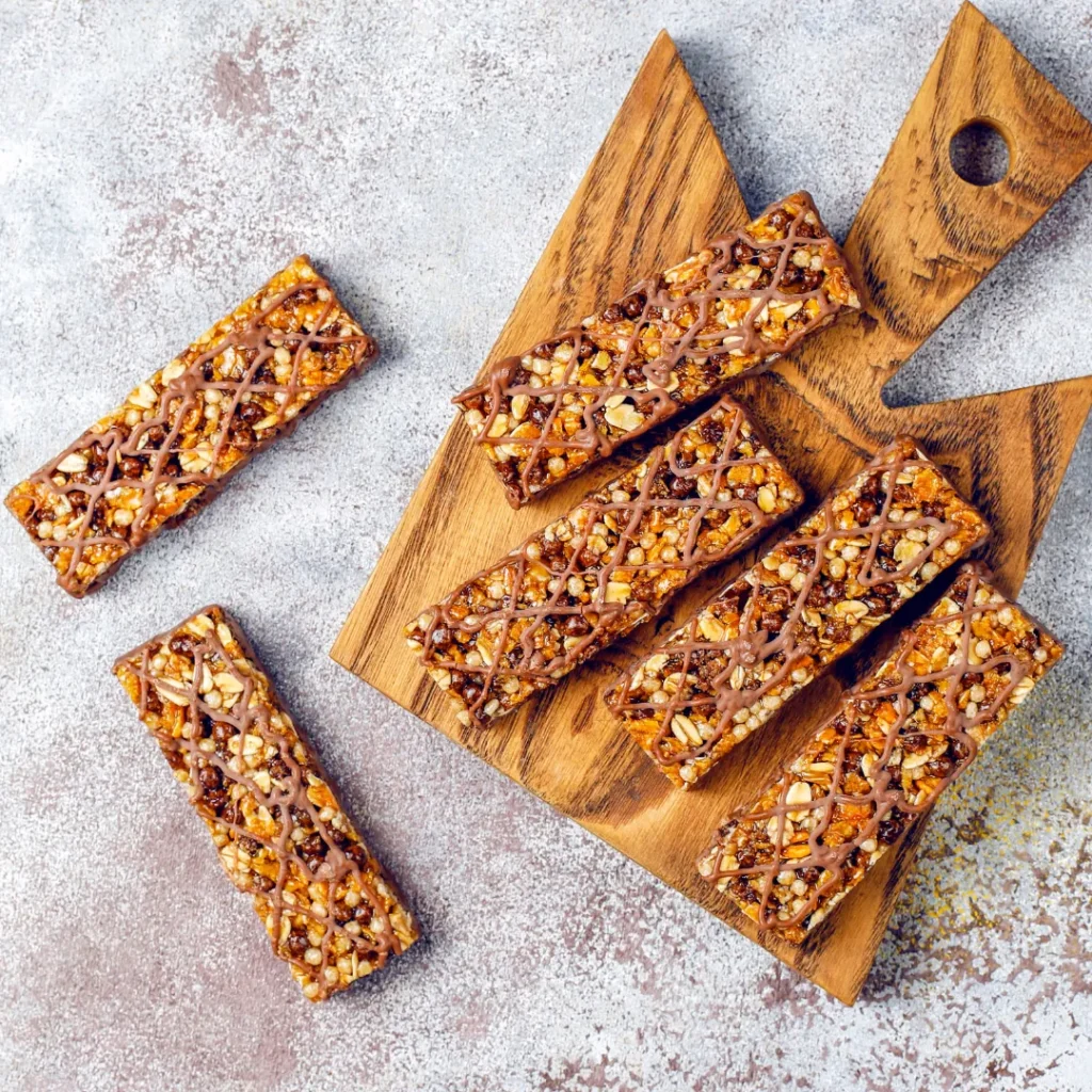 Barrita Nutritiva Con Frutos Secos Y Chocolate