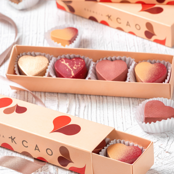 Bombones de Chocolate Edición Amor & Amistad