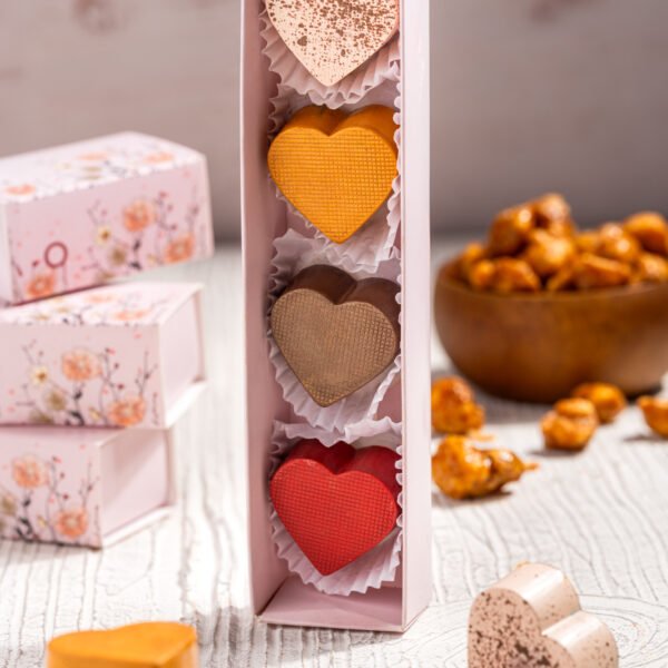Bombones de Chocolate Corazones