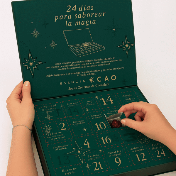 Calendario Adviento 24 chocolates gourmet