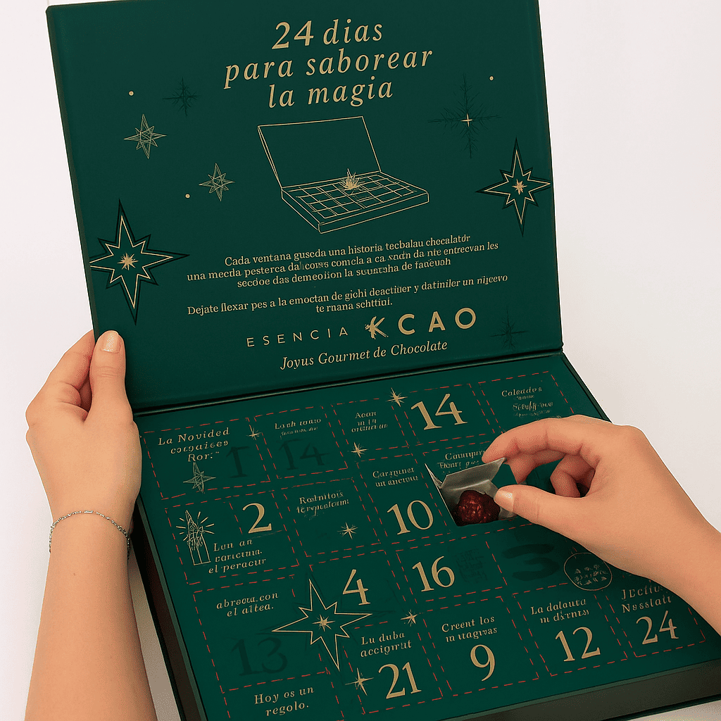 Calendario Adviento 24 chocolates gourmet 1 Calendario Adviento 24 chocolates gourmet