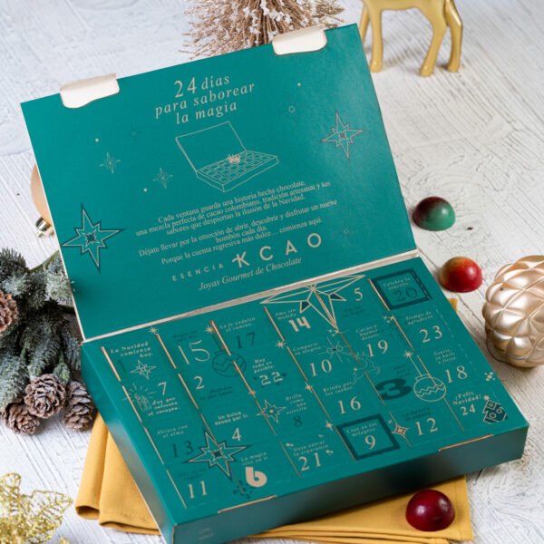 Calendario Adviento 24 chocolates gourmet